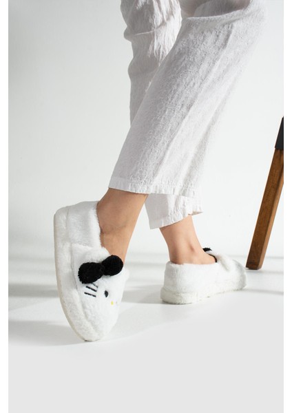 Kadın Yumuşak Tüylü Peluş Panduf Terlik Ev Panduf fiyatları