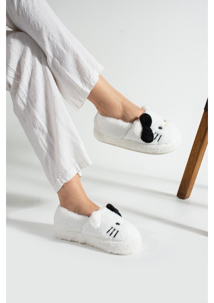 Kadın Yumuşak Tüylü Peluş Panduf Terlik Ev Panduf modelleri