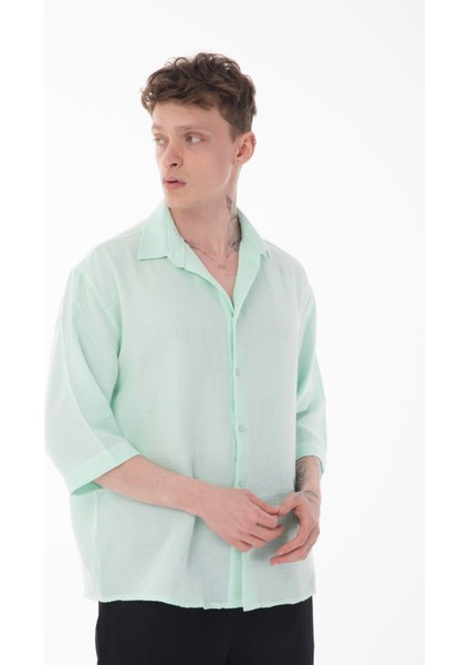 R-6049 Ayaklı Yaka Fakir Kol Müslin Gömlek fiyatları