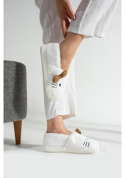 Kadın Yumuşak Tüylü Peluş Panduf Terlik Ev Panduf modelleri