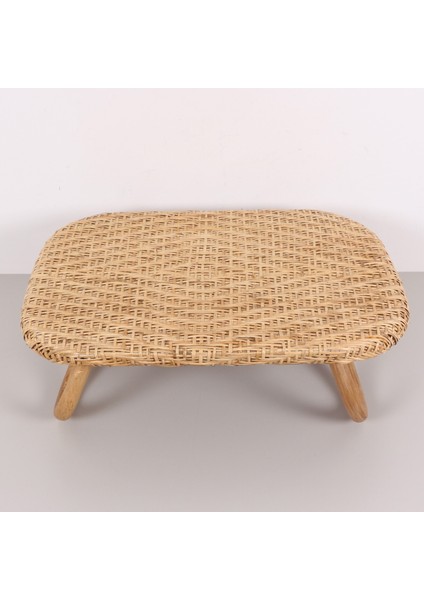 Mylamp Katlanabilir 60X40X20 Cm. Doğal Rattan Sehpa fiyatları