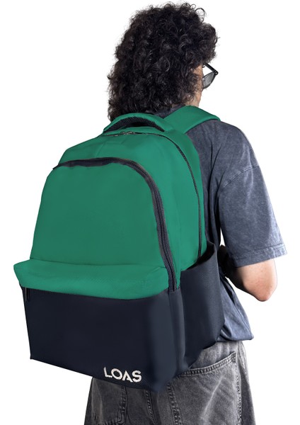 Okul Sırt Çantası Rahat Taşıma İmkanıyla Su Geçirmez 3 Bölmeli 46x28x26 cm fırsatları