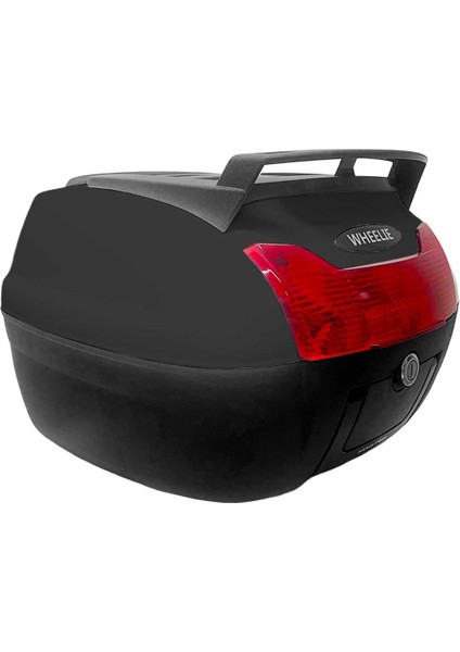 XT60-B 40 Litre Motosiklet Arka Çanta Siyah Su Geçirmez ABS Top Case Bagaj Üniversal fiyatları