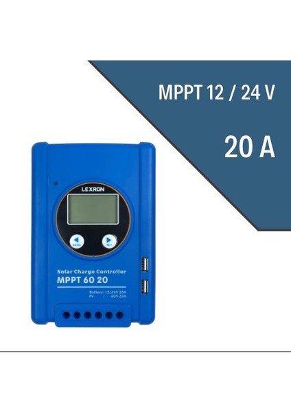 20A MPPT Şarj Kontrol Cihazı SR20MP fırsatları