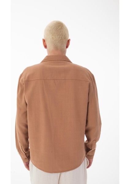 R-6059 Gizli Pat Detaylı Uzun Kol Gömlek fırsatları