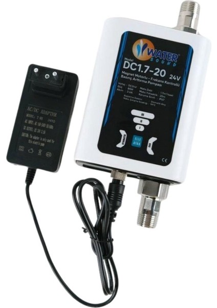Sessiz Daire Içi Hidrofor, Güneş Enerjisi, Şebeke Basınç Artırıcı Otomatik Pompa 2 Bar 26 Lt/dk - Dc1.7-20