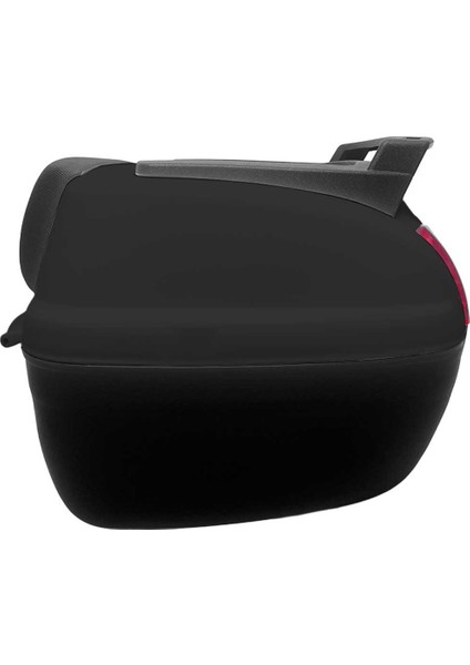 XT60-B 40 Litre Motosiklet Arka Çanta Siyah Su Geçirmez ABS Top Case Bagaj Üniversal modelleri