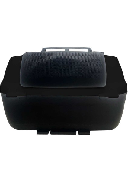 XT60-B 40 Litre Motosiklet Arka Çanta Siyah Su Geçirmez ABS Top Case Bagaj Üniversal indirimleri