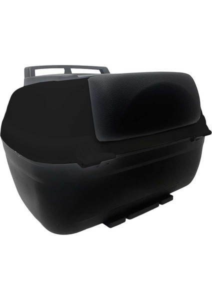 XT60-B 40 Litre Motosiklet Arka Çanta Siyah Su Geçirmez ABS Top Case Bagaj Üniversal