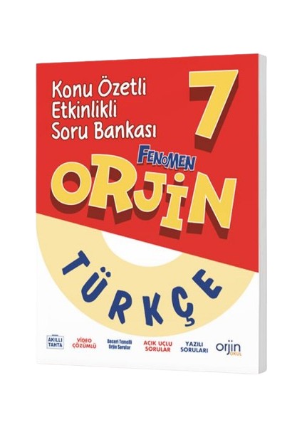 Orjin 7. Sınıf Türkçe Konu Özetli Soru Bankası