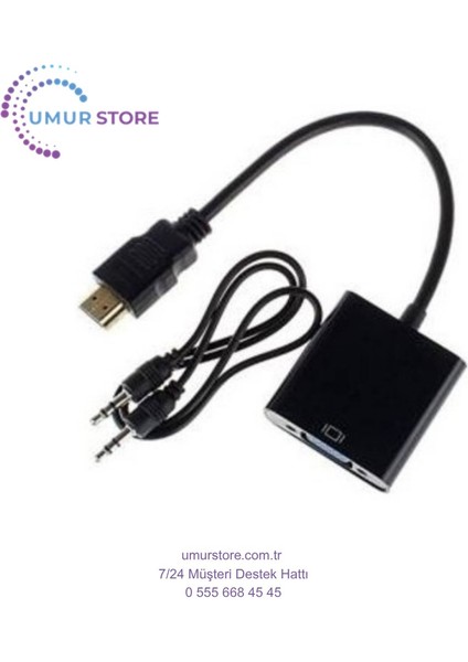 HDMI To VGA Dönüştürücü