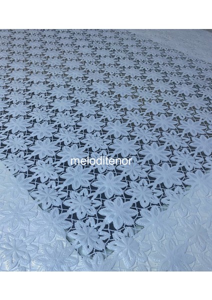 Şeffaf Kaplama Yıldız Papatya Çiçeği Desen Silikonlu Kaymaz Pvc Muşamba Masa Örtüsü