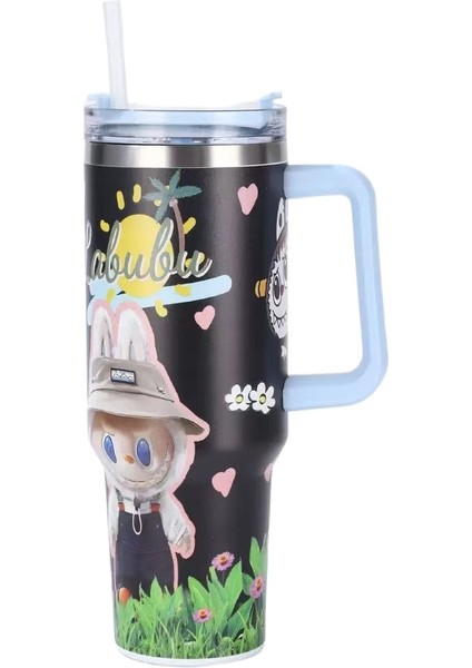 Karikatür Desenli Labu 40OZ Araba Kupası (Yurt Dışından)