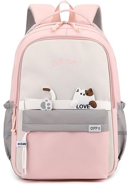 Okul Çantası, Ortaokul Öğrencileri Için Güzel Görünümlü Çok Bölmeli Sırt Çantası, Ilkokul Üç Ila Altıncı Sınıf Öğrencileri Için Sevimli Sırt Çantası (Yurt Dışından)