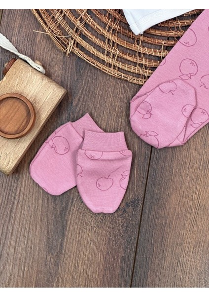 Mevsimlik Yenidoğan 5li Bisiklet Yaka Kız Bebek Hastane Çıkış Seti indirimleri