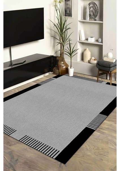 Dijital Kaymaz Yıkanabilir Jüt Görünümlü Salon Halısı Mutfak Halısı Balkon Halısı Yolluk Ev Dekor DC-7245