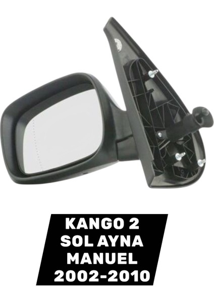 Kango 2 2002-2010 Sol Ayna Manuel 7700354636