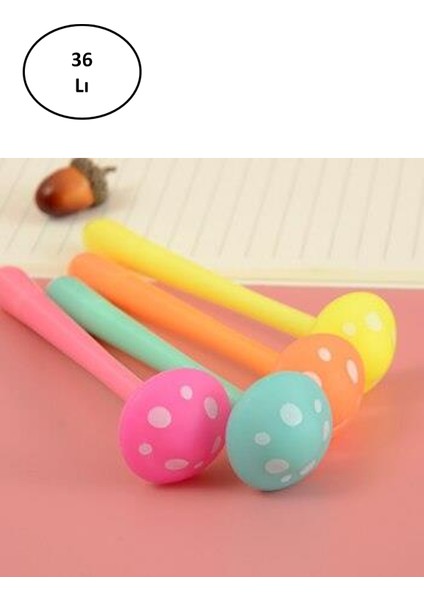 Mantar Figürlü Versatil Kalem 0.7 36'lı