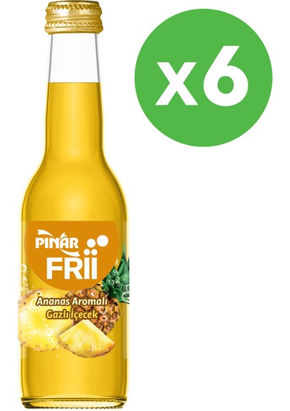 Frii Ananas Aromalı İçecek 250 ml x 6 Adet modelleri