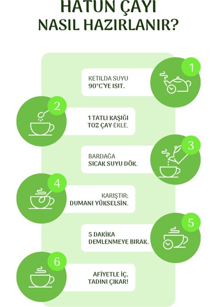 | Hatun Çayı (Adet söktürücü), Regli Dönemi Kasılmalarını Hafifletir, %100 Bitkisel, Herbal Tea fiyatları