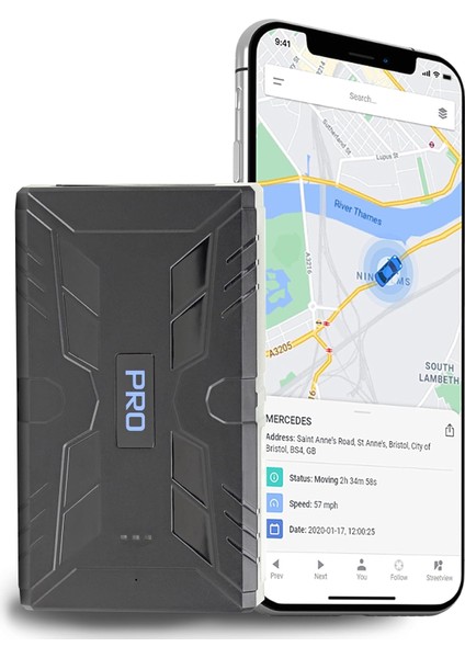 Gpslive 104 Pro Manyetik Gps Takip Cihazı, Araç, Karavan, Otomobil Için Canlı Izleme