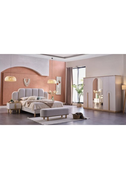 Boheems 6 Kapılı Gardırop