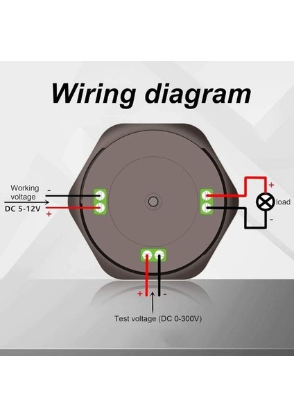 PZEM-019A Dc 100A 30KW Dijital Wattmetre + 100A Şönt fiyatları