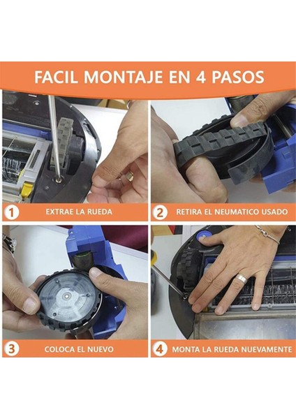 Irobot Robot Süpürge Lastikleri 5/6/7/8/9/ı7 S9+ Aşınma Önleyici Lastik Önlükleri Süpürgeler Için Yedek Kit (Yurt Dışından) fiyatları