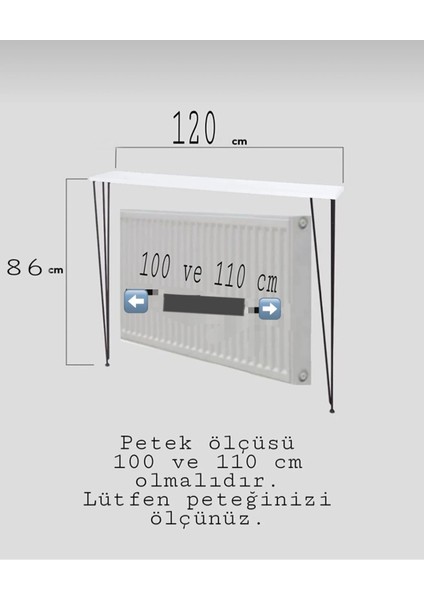 120 cm Oval Kenar Petek Üstü Dresuar Gold Ayak modelleri