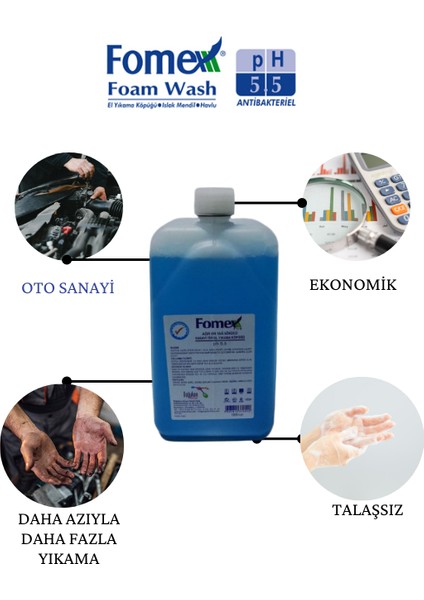 Köpük Sabun Ağır Kir ve Yağ Çöz El Yıkama Maddesi 1000ML fiyatları