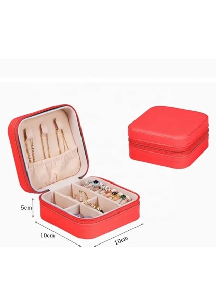 Seyahat Takı Kutusu, Düzenleyici Taşınabilir Mücevher - Takı Saklama Kutusu / Mini Çoklu Takı Organizeri fiyatları