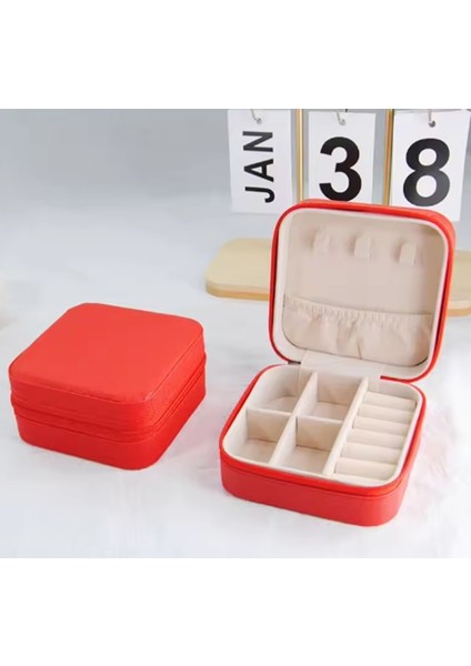 Seyahat Takı Kutusu, Düzenleyici Taşınabilir Mücevher - Takı Saklama Kutusu / Mini Çoklu Takı Organizeri fırsatları