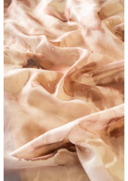 Kadın Desenli Aquarelle Soft Şal modelleri