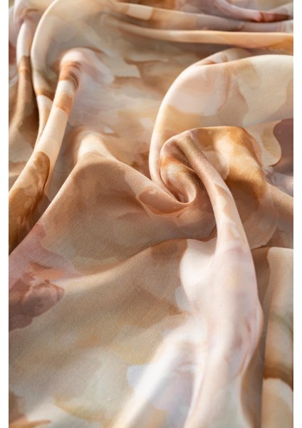 Kadın Desenli Aquarelle Soft Şal modelleri