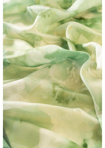 Kadın Desenli Aquarelle Soft Şal modelleri