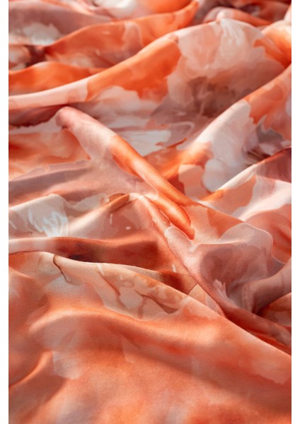 Kadın Desenli Aquarelle Soft Şal modelleri