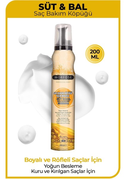 Saç Köpüğü Süt Bal 200 ml