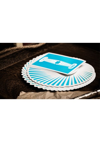 Jerry's Nugget Icey Blue Marked Monotone Oyun Kartları