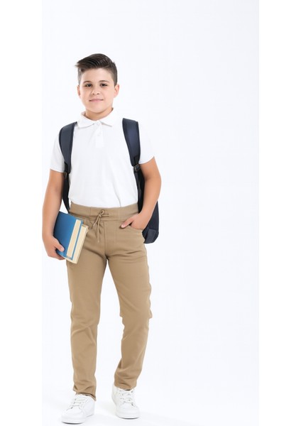 Erkek Çocuk Basic Kaşkorseli Okul Pantolonu G.2025