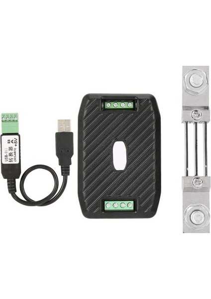 PZEM-017 0-300V 300A Dc Güç Iletişim Modülü + 300A Şönt + USB-RS485