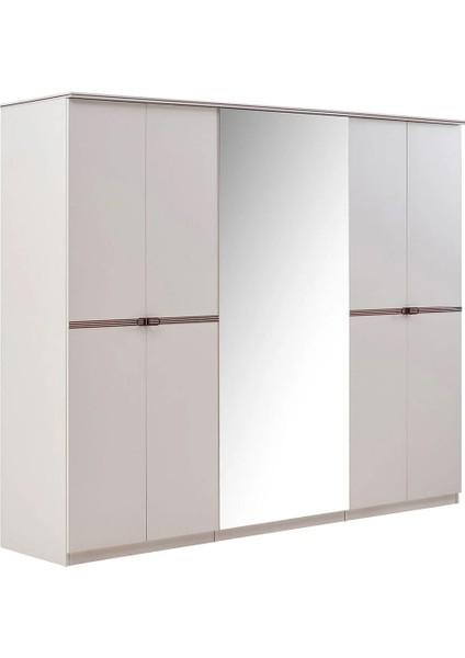 Nadia 6 Kapılı Gardırop fırsatları