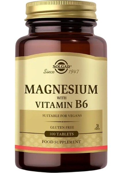 Magnesium Glycinate + Solgar Magnesium With Vitamin B6 modelleri