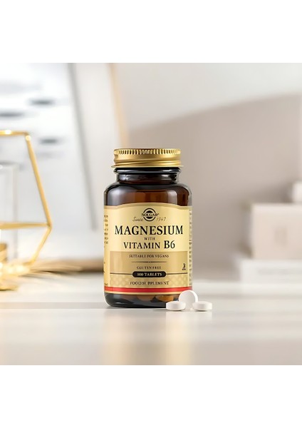 Magnesium Glycinate + Solgar Magnesium With Vitamin B6
