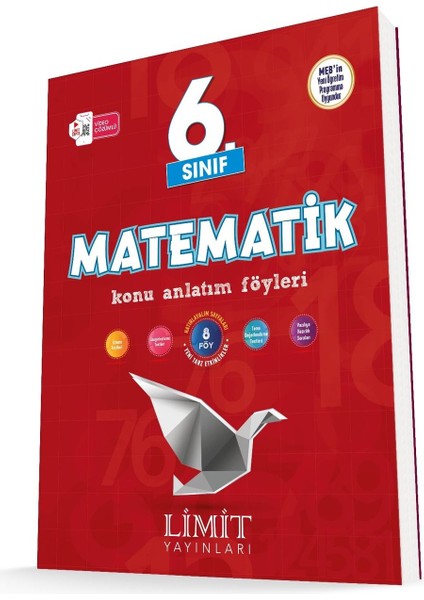 Limit 2026 6. Sınıf Matematik Konu Anlatım Föyleri Güncel Müfredat