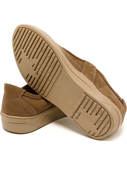 Kadın Sneaker ( Günlük) MAR-25Y-238-1031 John May Toprak Nubuk