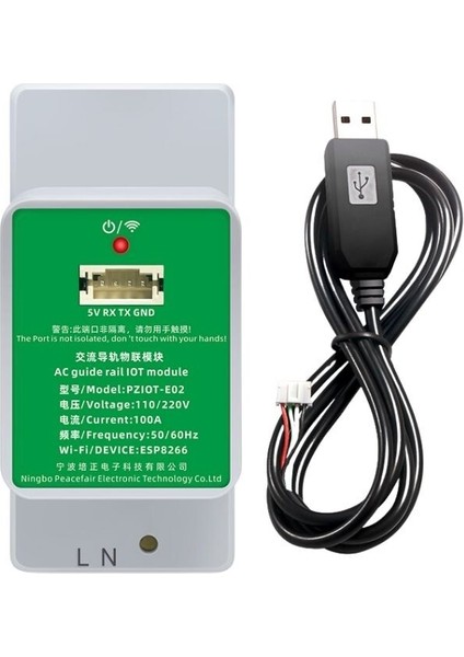 PZIOT-E02 6sı 1 Arada Ac Tek Fazlı Güç Analizörü