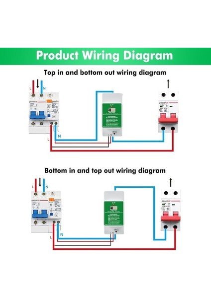 PZIOT-E02 6sı 1 Arada Ac Tek Fazlı Güç Analizörü fiyatları