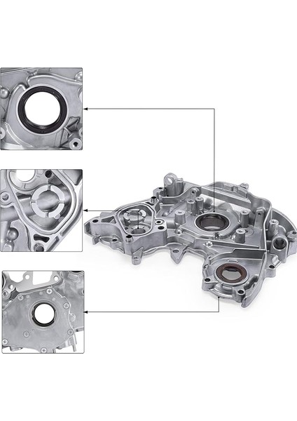 15100-P5M-A01 Oem Honda Yağ Pompası (Prelude/accord 92-02) Oem Honda 92-02 Prelude Accord (H22 Motorları) Yağ Pompası 15100-P5M-A01