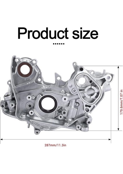 15100-P5M-A01 Oem Honda Yağ Pompası (Prelude/accord 92-02) Oem Honda 92-02 Prelude Accord (H22 Motorları) Yağ Pompası 15100-P5M-A01 fiyatları