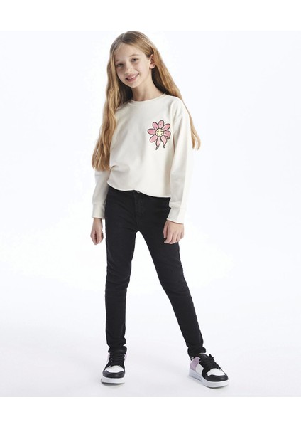 Lcw Kids Siyah Skinny Fit Kız Çocuk Jean Pantolon fiyatları